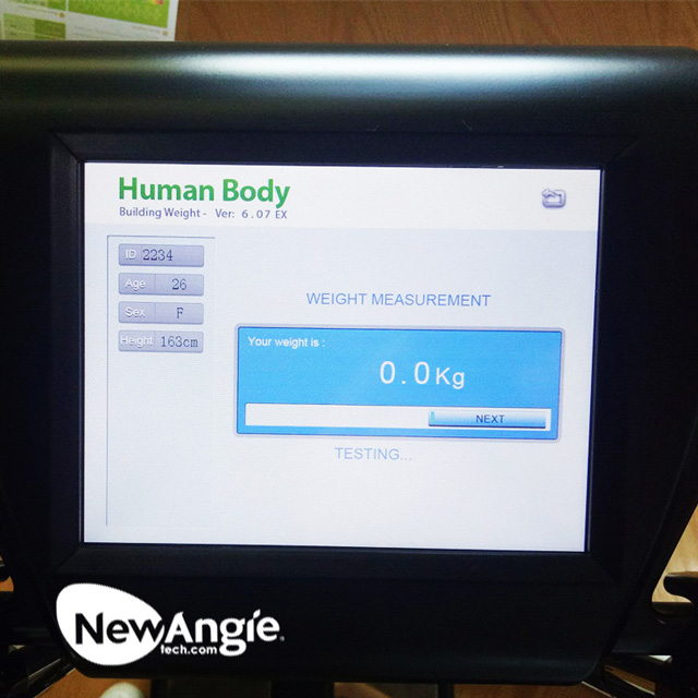 Factory Price Human Body Composition Health Weight Height Bmi Test Machine