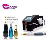 Newest Painless Dermabrasion Picosecond Laser Tattoo Removal Machine Price for Acne Scar Wrinkle Removal