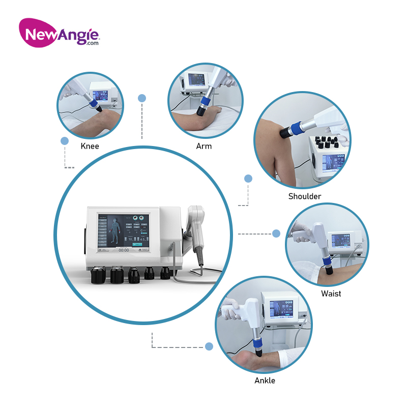 New air shock wave therapy machine a variety of wave type flat type / focus type / radiation type