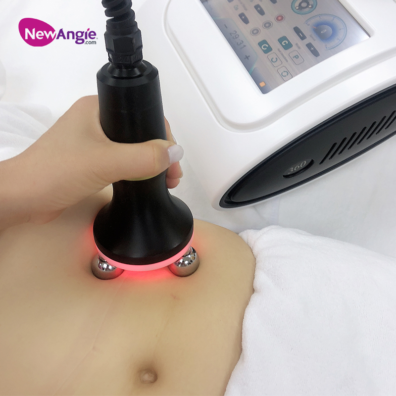  360 Rotation Slimming Machine 3 in 1 Face Lifting Wrinkle Body Massage Red Green Blue Light Led Therapy Roller RF Best Sell 